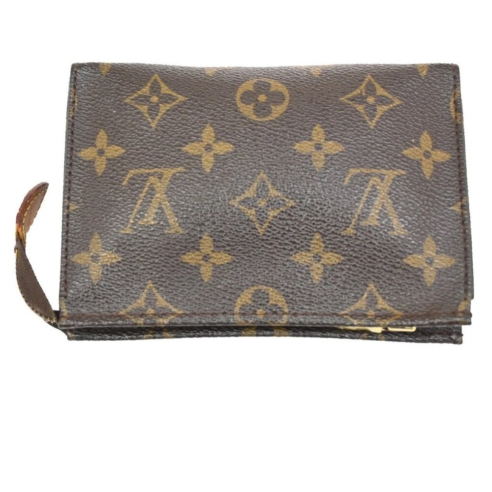 LOUIS VUITTON Poche Toilette 15 Clutch Pouch Bag Monogram Leather M47546 66KB742 - Picture 5 of 11